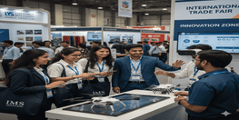IMS Ghaziabad Students Gain Practical Knowledge at Trade Fair